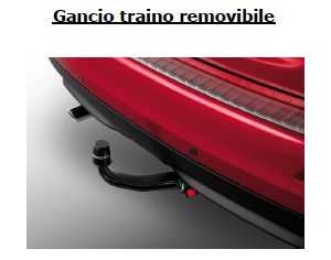 gancio di traino  Nissan Juke